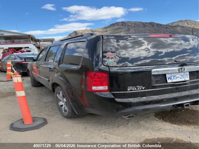 Продажа на аукционе авто 2015 Honda Pilot, vin: 5FNYF4H96FB504784, номер лота: 40071729