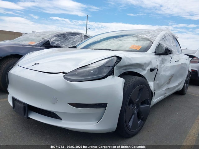 Aukcja sprzedaży 2022 Tesla Model 3 Rwd/standard Range, vin: 5YJ3E1EA3NF330598, numer aukcji: 40071743