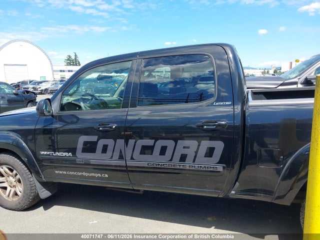 Продажа на аукционе авто 2006 Toyota Tundra Double Cab Limited, vin: 5TBDT48116S504228, номер лота: 40071747