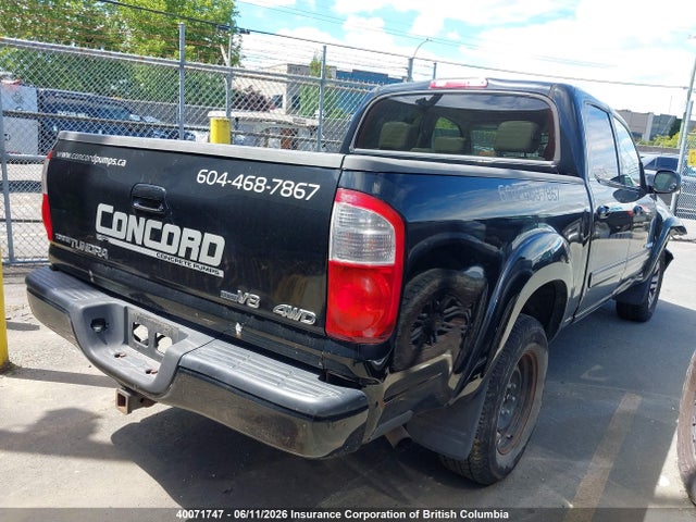 Продажа на аукционе авто 2006 Toyota Tundra Double Cab Limited, vin: 5TBDT48116S504228, номер лота: 40071747