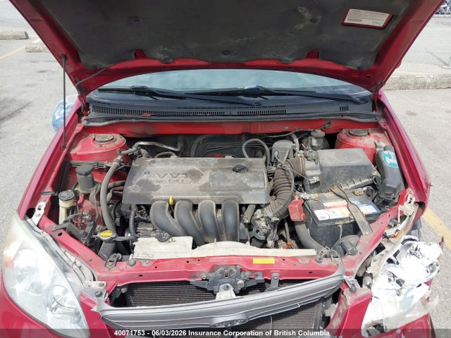 40071753 :رقم المزاد ، 2T1BR32E94C815141 vin ، 2004 Toyota Corolla Ce/le/s مزاد بيع