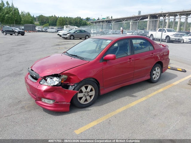 40071753 :رقم المزاد ، 2T1BR32E94C815141 vin ، 2004 Toyota Corolla Ce/le/s مزاد بيع