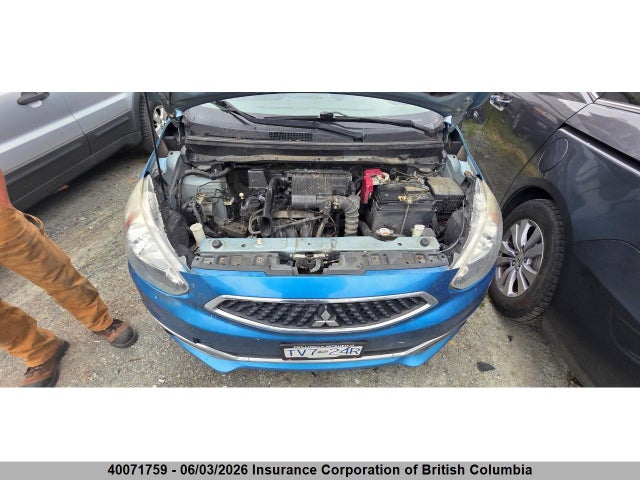 Продаж на аукціоні авто 2017 Mitsubishi Mirage Es, vin: ML32A3HJ9HH003645, номер лоту: 40071759