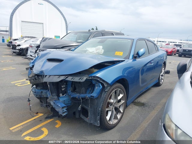 2021 Dodge Charger Gt მანქანა იყიდება აუქციონზე, vin: 2C3CDXHG3MH553047, აუქციონის ნომერი: 40071761