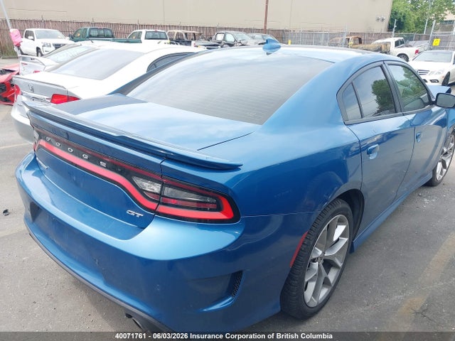2021 Dodge Charger Gt მანქანა იყიდება აუქციონზე, vin: 2C3CDXHG3MH553047, აუქციონის ნომერი: 40071761