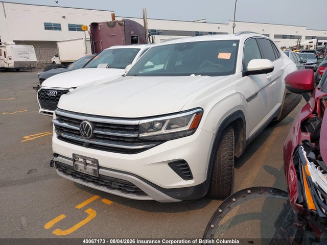 2020 Volkswagen Atlas Cross Sport Sel Premium მანქანა იყიდება აუქციონზე, vin: 1V2NE2CA7LC208840, აუქციონის ნომერი: 40067173