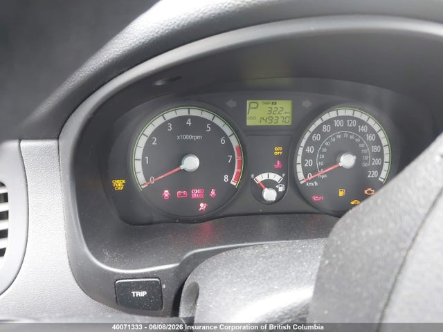 40071333 :رقم المزاد ، KNADE243096568694 vin ، 2009 Kia Rio 5 Sx مزاد بيع