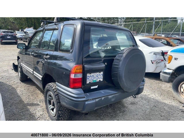 2000 Chevrolet Tracker მანქანა იყიდება აუქციონზე, vin: 2CNBJ13C6Y6953828, აუქციონის ნომერი: 40071800