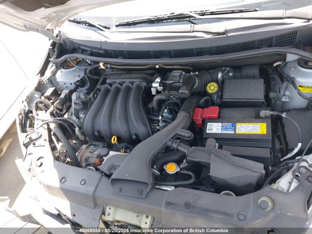40069550 :رقم المزاد ، 3N1BC1CP5CL381028 vin ، 2012 Nissan Versa S/sl مزاد بيع