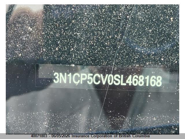 40071803 :رقم المزاد ، 3N1CP5CV0SL468168 vin ، 2025 Nissan Kicks مزاد بيع