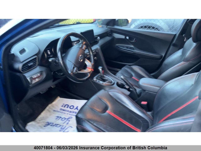 2019 Hyundai Veloster Turbo/turbo R-spec/turbo Ultimate მანქანა იყიდება აუქციონზე, vin: KMHTH6AB0KU009958, აუქციონის ნომერი: 40071804