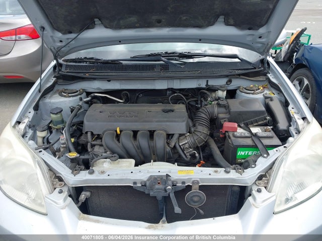 40071805 :رقم المزاد ، 2T1KR32E45C550470 vin ، 2005 Toyota Corolla Matrix Xr مزاد بيع