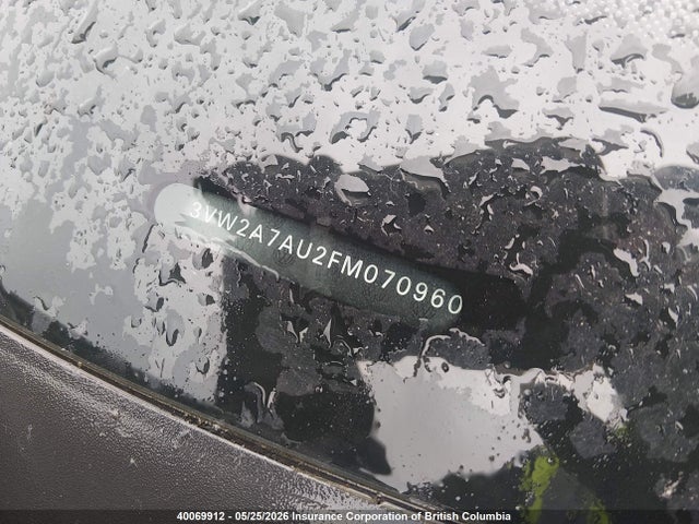 Aukcja sprzedaży 2015 Volkswagen Golf Tdi, vin: 3VW2A7AU2FM070960, numer aukcji: 40069912