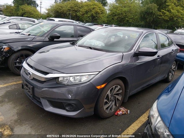 Продаж на аукціоні авто 2018 Honda Civic Ex, vin: 2HGFC2F86JH028135, номер лоту: 40070323