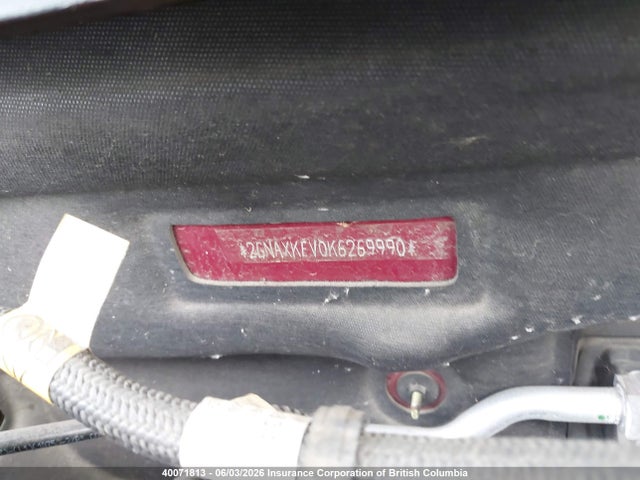 40071813 :رقم المزاد ، 2GNAXKEV0K6269990 vin ، 2019 Chevrolet Equinox Lt مزاد بيع
