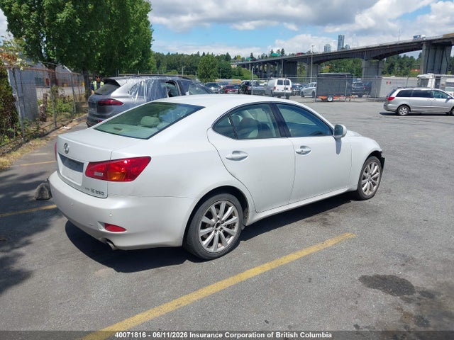 Aukcja sprzedaży 2006 Lexus Is 250, vin: JTHCK262X62003155, numer aukcji: 40071816