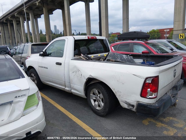 Продаж на аукціоні авто 2012 Dodge Ram 1500 St, vin: 3C6JD6AK1CG258921, номер лоту: 40067793