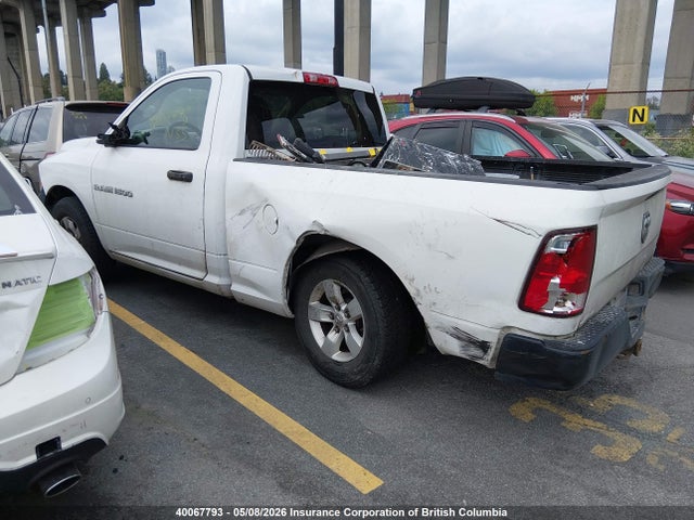 Продаж на аукціоні авто 2012 Dodge Ram 1500 St, vin: 3C6JD6AK1CG258921, номер лоту: 40067793