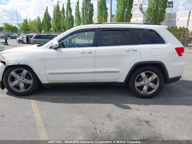 2012 Jeep Grand Cherokee Overland მანქანა იყიდება აუქციონზე, vin: 1C4RJFCGXCC280190, აუქციონის ნომერი: 40071823