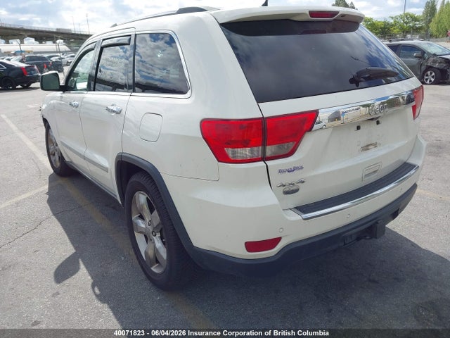 2012 Jeep Grand Cherokee Overland მანქანა იყიდება აუქციონზე, vin: 1C4RJFCGXCC280190, აუქციონის ნომერი: 40071823