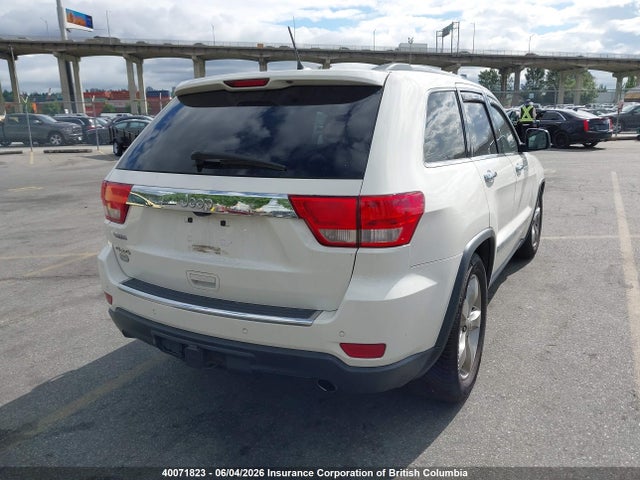 2012 Jeep Grand Cherokee Overland მანქანა იყიდება აუქციონზე, vin: 1C4RJFCGXCC280190, აუქციონის ნომერი: 40071823