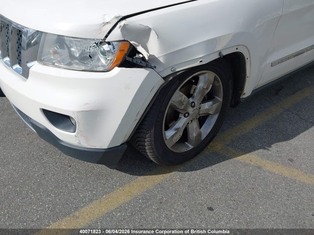 2012 Jeep Grand Cherokee Overland მანქანა იყიდება აუქციონზე, vin: 1C4RJFCGXCC280190, აუქციონის ნომერი: 40071823