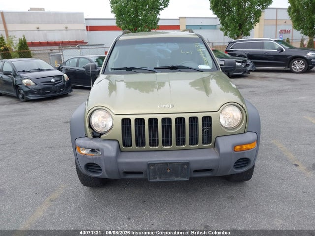 2003 Jeep Liberty Sport/freedom მანქანა იყიდება აუქციონზე, vin: 1J4GL48K33W615107, აუქციონის ნომერი: 40071831