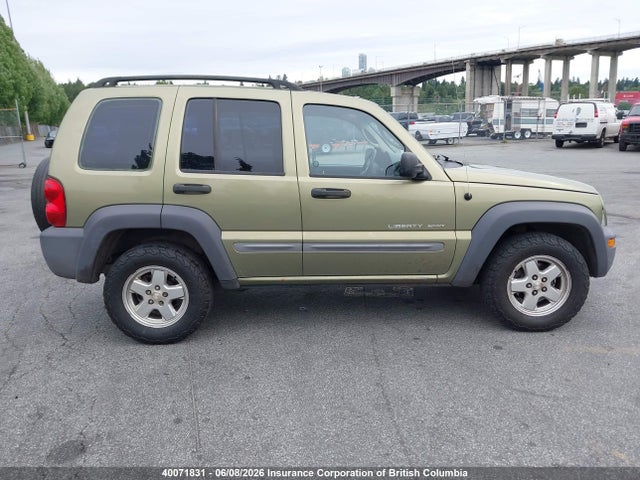 2003 Jeep Liberty Sport/freedom მანქანა იყიდება აუქციონზე, vin: 1J4GL48K33W615107, აუქციონის ნომერი: 40071831