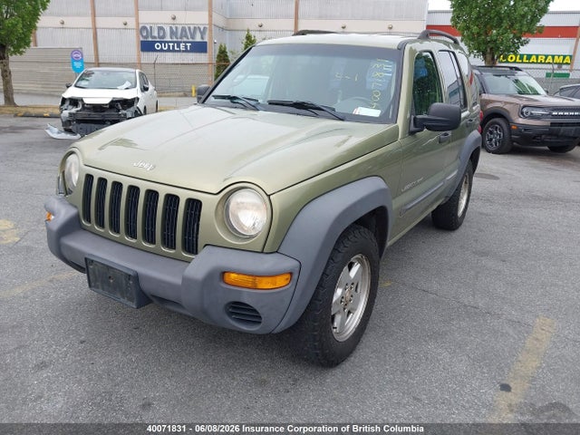 2003 Jeep Liberty Sport/freedom მანქანა იყიდება აუქციონზე, vin: 1J4GL48K33W615107, აუქციონის ნომერი: 40071831