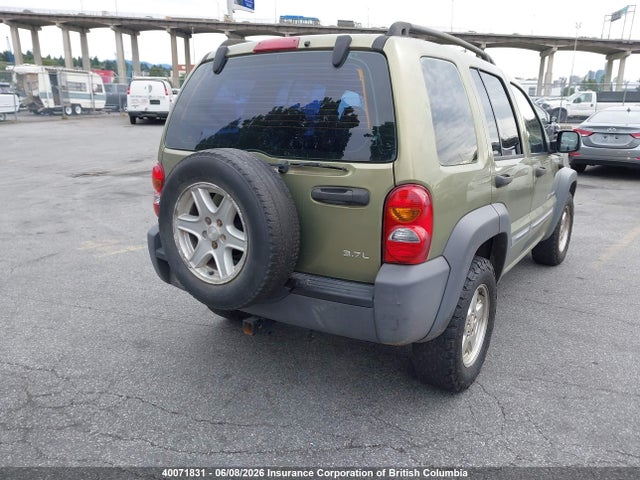 2003 Jeep Liberty Sport/freedom მანქანა იყიდება აუქციონზე, vin: 1J4GL48K33W615107, აუქციონის ნომერი: 40071831