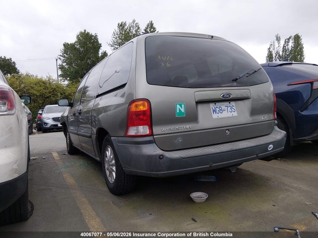 2002 Ford Windstar Lx მანქანა იყიდება აუქციონზე, vin: 2FMZA55462BA57815, აუქციონის ნომერი: 40067077