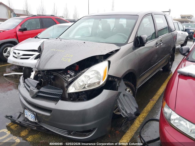 40050045 :رقم المزاد ، 5TDZA29C45S333884 vin ، 2005 Toyota Sienna Ce مزاد بيع