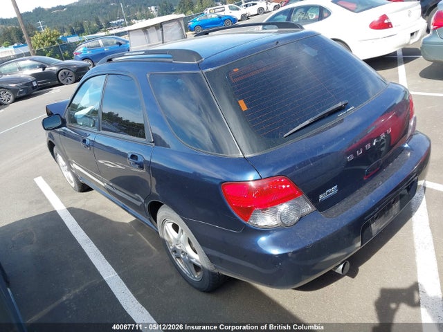 2005 Subaru Impreza Rs მანქანა იყიდება აუქციონზე, vin: JF1GG67585H808027, აუქციონის ნომერი: 40067711