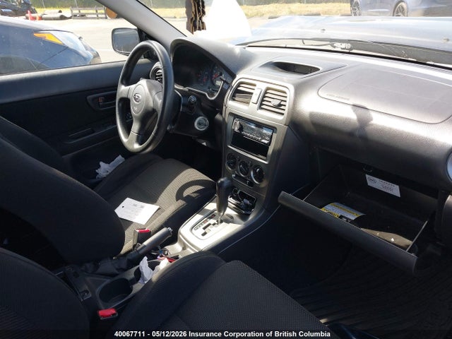 2005 Subaru Impreza Rs მანქანა იყიდება აუქციონზე, vin: JF1GG67585H808027, აუქციონის ნომერი: 40067711