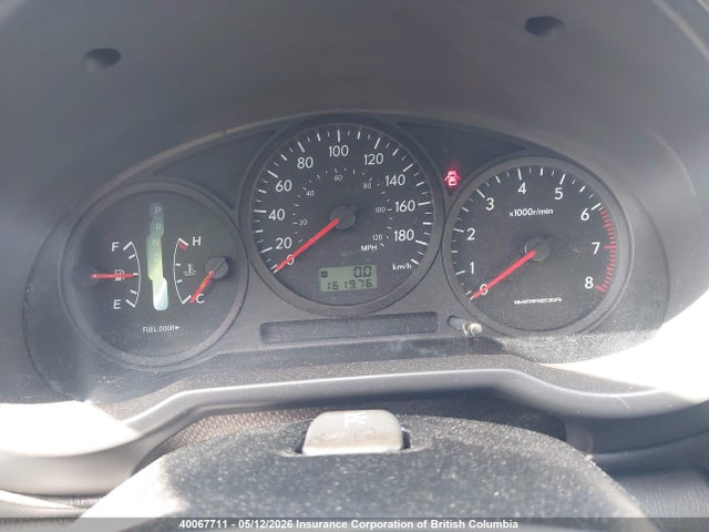 2005 Subaru Impreza Rs მანქანა იყიდება აუქციონზე, vin: JF1GG67585H808027, აუქციონის ნომერი: 40067711