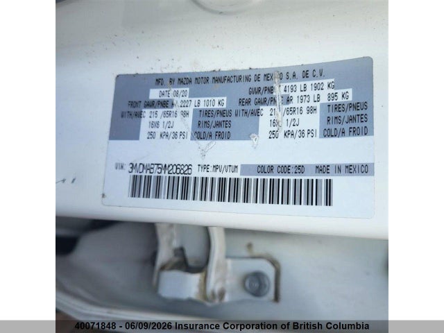 3MVDMAB75MM206826 Mazda CX-30