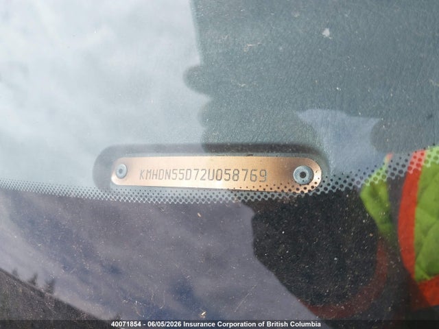 Aukcja sprzedaży 2002 Hyundai Elantra Gls/gt, vin: KMHDN55D72U058769, numer aukcji: 40071854