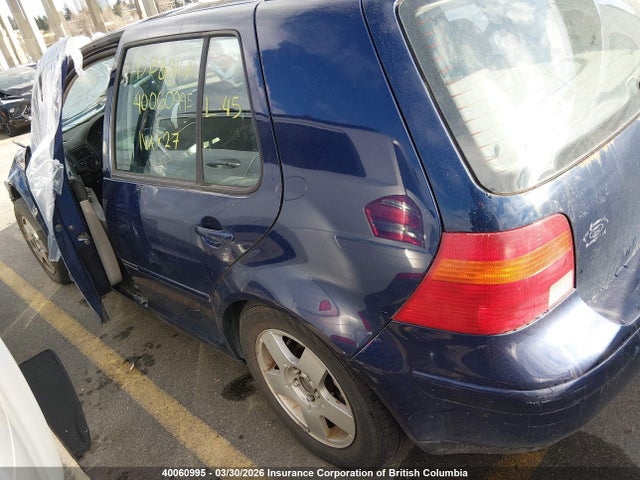 Aukcja sprzedaży 2001 Volkswagen Golf Gls Tdi, vin: 9BWGP21J614063018, numer aukcji: 40060995