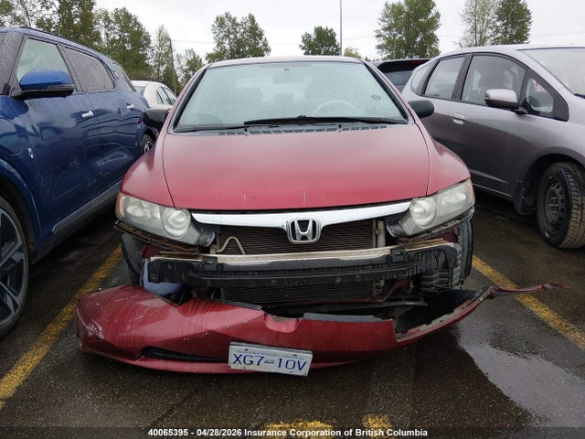 Aukcja sprzedaży 2008 Honda Civic Dx, vin: 2HGFA15288H009626, numer aukcji: 40065395