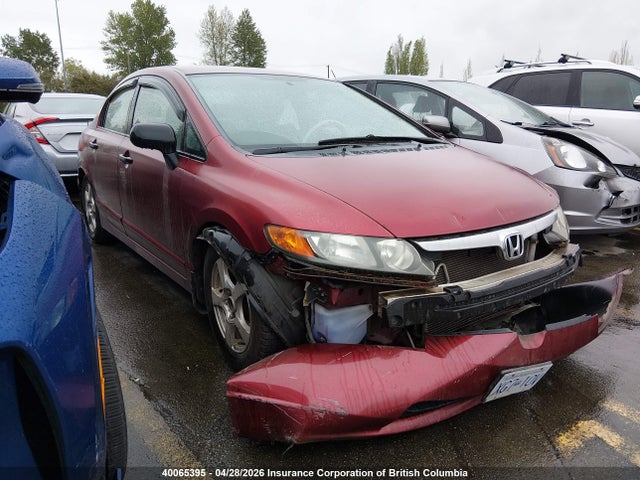 Aukcja sprzedaży 2008 Honda Civic Dx, vin: 2HGFA15288H009626, numer aukcji: 40065395