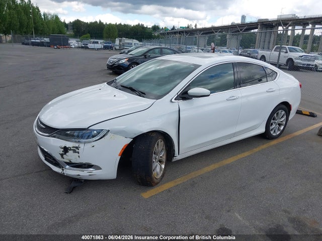 40071863 :رقم المزاد ، 1C3CCCCG1FN606776 vin ، 2015 Chrysler 200 مزاد بيع