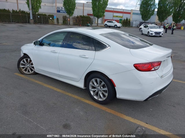 40071863 :رقم المزاد ، 1C3CCCCG1FN606776 vin ، 2015 Chrysler 200 مزاد بيع