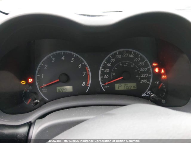 40062488 :رقم المزاد ، 2T1BU40E29C086155 vin ، 2009 Toyota Corolla S/le/xle مزاد بيع