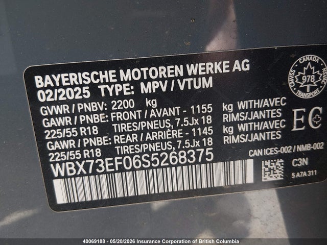 WBX73EF06S5268375 BMW X1 Xdrive28i