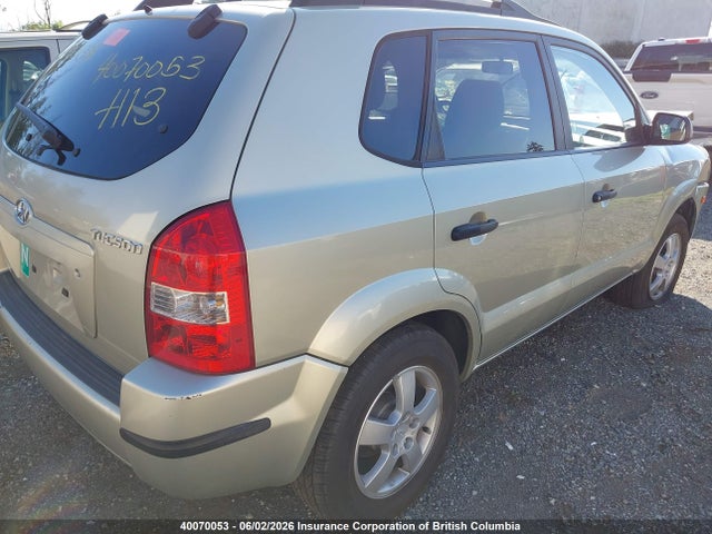 Продаж на аукціоні авто 2005 Hyundai Tucson Gl, vin: KM8JM12B95U166638, номер лоту: 40070053