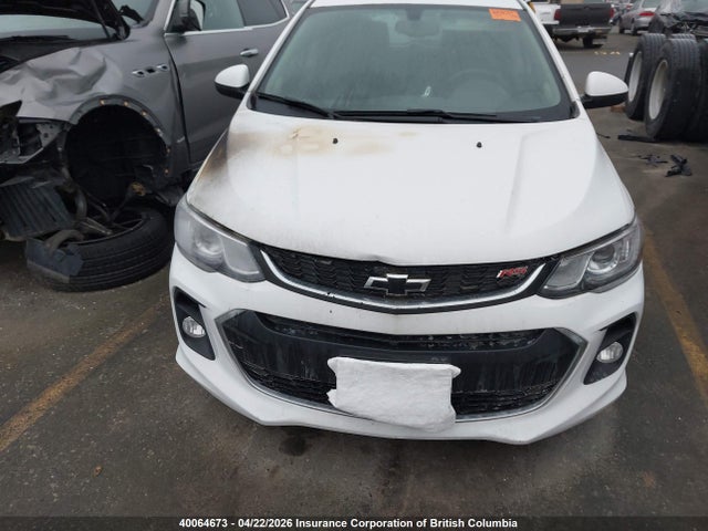 2018 Chevrolet Sonic Lt მანქანა იყიდება აუქციონზე, vin: 1G1JD6SB1J4112769, აუქციონის ნომერი: 40064673