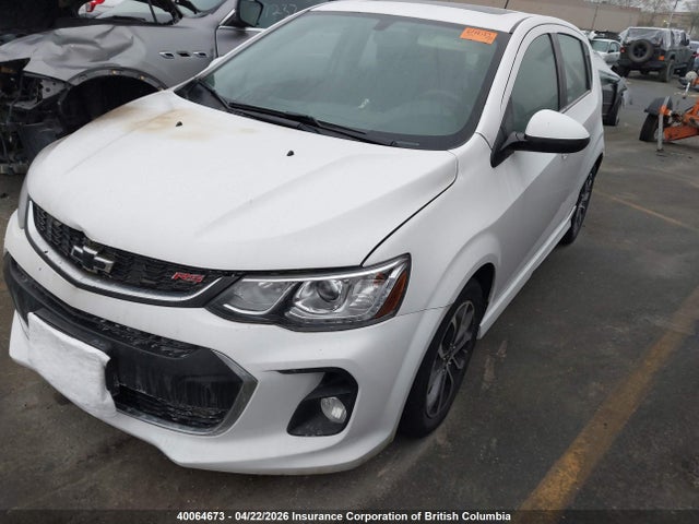 2018 Chevrolet Sonic Lt მანქანა იყიდება აუქციონზე, vin: 1G1JD6SB1J4112769, აუქციონის ნომერი: 40064673