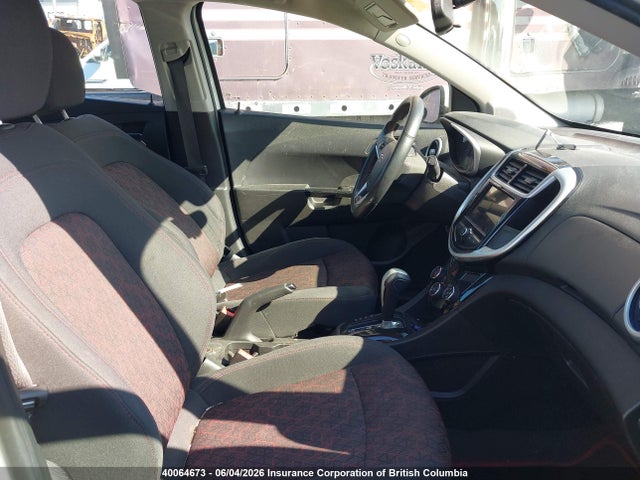 2018 Chevrolet Sonic Lt მანქანა იყიდება აუქციონზე, vin: 1G1JD6SB1J4112769, აუქციონის ნომერი: 40064673