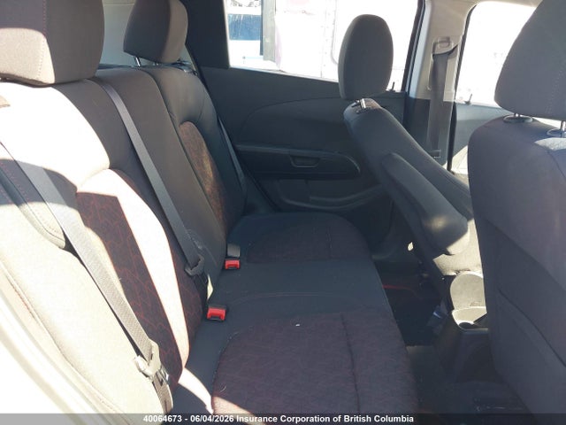 2018 Chevrolet Sonic Lt მანქანა იყიდება აუქციონზე, vin: 1G1JD6SB1J4112769, აუქციონის ნომერი: 40064673
