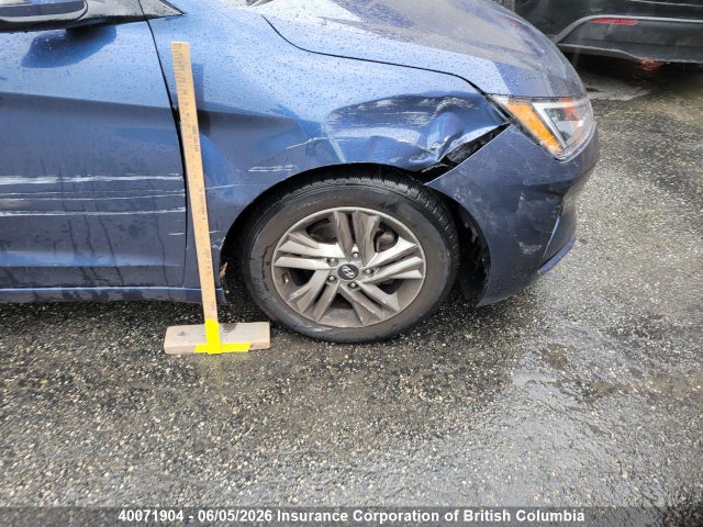 2019 Hyundai Elantra Preferred მანქანა იყიდება აუქციონზე, vin: KMHD84LF6KU871297, აუქციონის ნომერი: 40071904